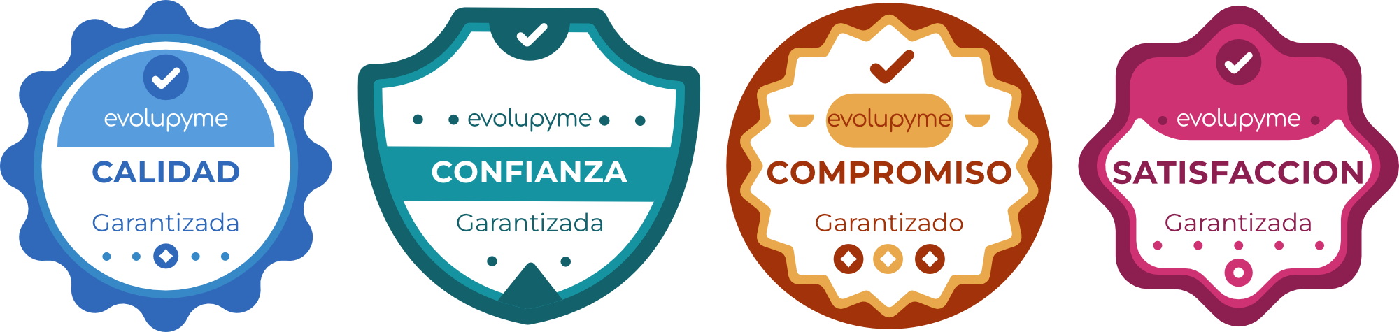 Insignias Evolupyme
