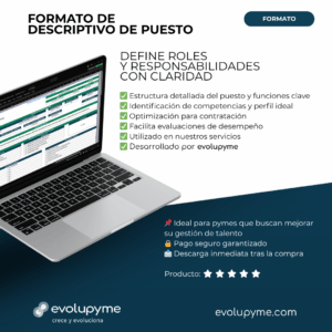 Formato de Descriptivo de Puesto