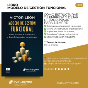 Libro. Modelo de gestión funcional: Cómo estructurar tu empresa y dejar de improvisar para siempre (Victor León)