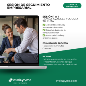 Sesión de Seguimiento Empresarial